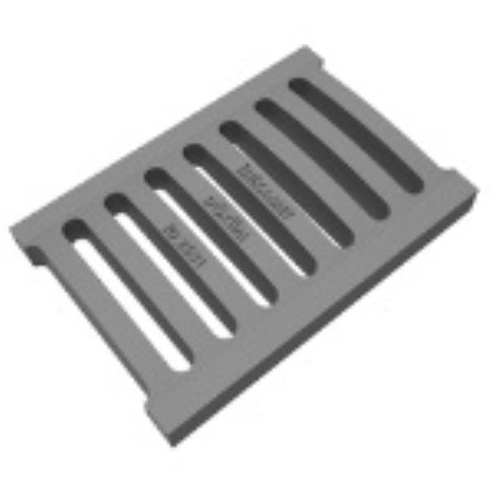 Pik Döküm 340 X 500 X 45 Bombeli Yagmursuyu Kanal Izgarasi