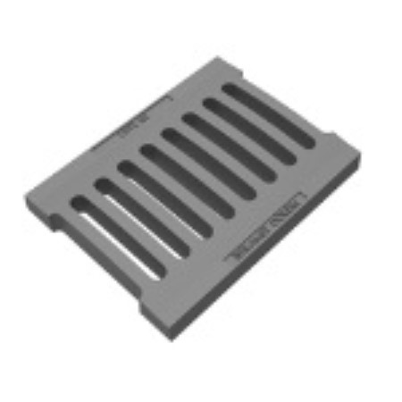 Pik Döküm 375 X 500 X 45 Bombeli Yagmursuyu Kanal Izgarasi