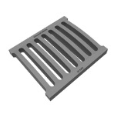 Pik Döküm 435 X 500 X 45 Bombeli Yagmursuyu Kanal Izgarasi